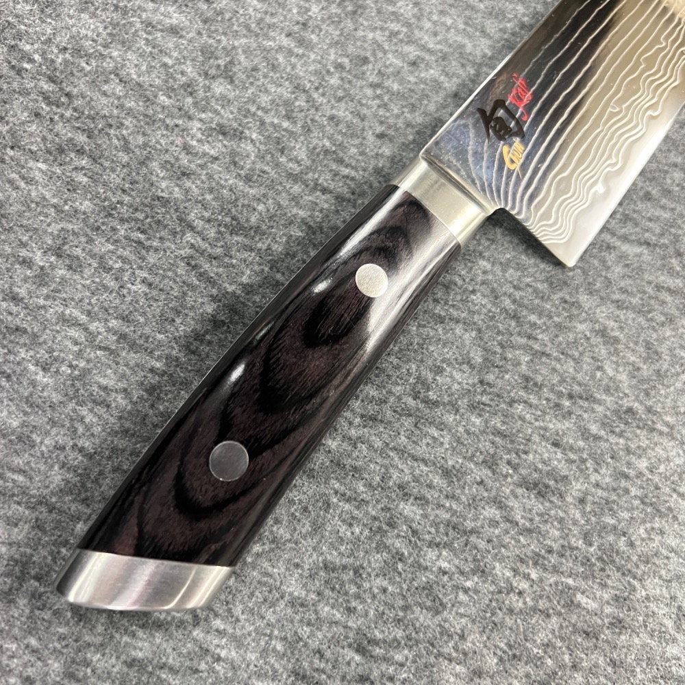 旬 KDM-0006 主廚刀 大馬士革粉末鋼 牛刀 210mm～超取免運～-細節圖4