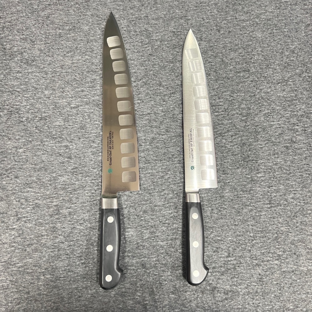 台中菜刀王 堺孝行 Grand Chef . SP 單面氣孔 牛刀 、料理刀、主廚刀 240mm～-規格圖5