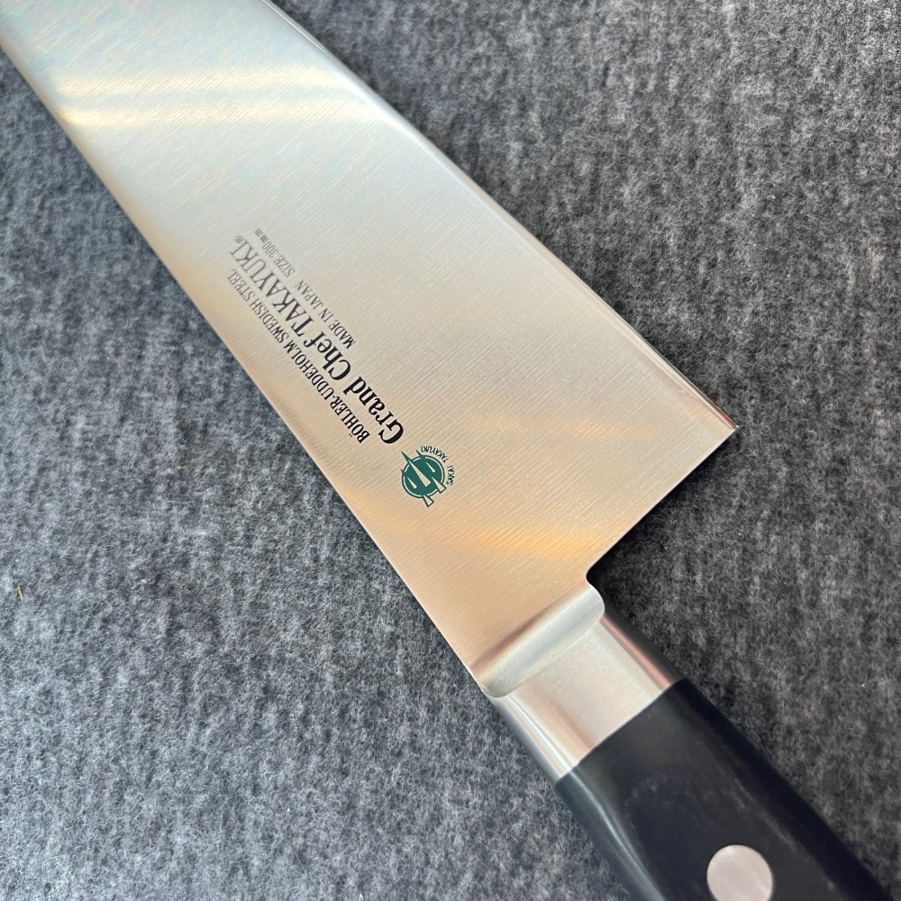 台中菜刀王 堺孝行 Grand Chef 主廚 系列 瑞典鋼 牛刀 210mm 240mm 270mm 300mm-細節圖3