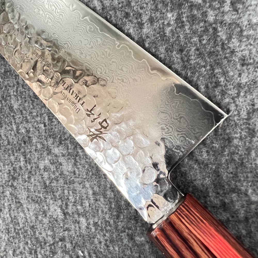 台中菜刀王 堺孝行  VG10鋼 33層鎚目大馬士革 和牛刀 210mm 240mm～-細節圖3