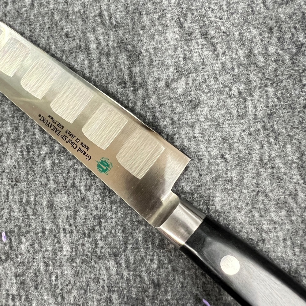 台中菜刀王 堺孝行 Grand Chef SP 單面氣孔 鮭魚筋引 270mm-細節圖3