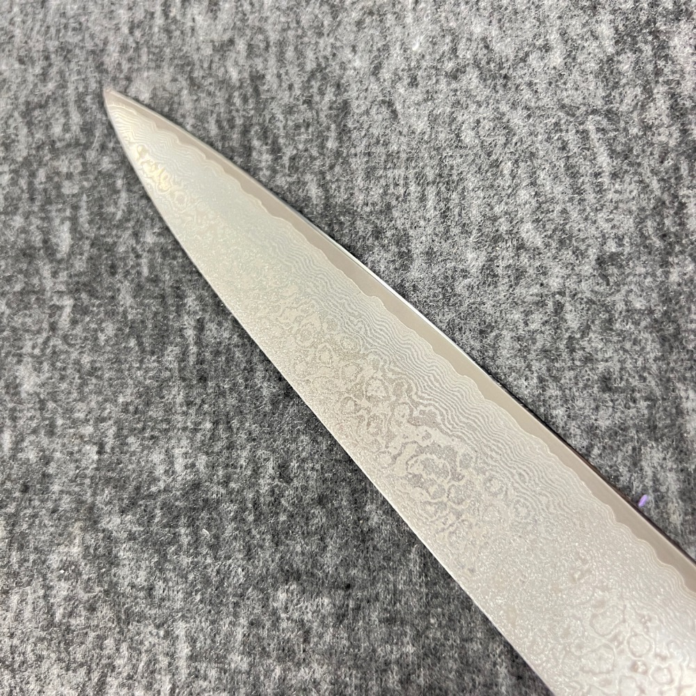 台中菜刀王 仙藏 BD-07  VG10 大馬士革 萬用細身 210mm 積層木八角柄~-細節圖4