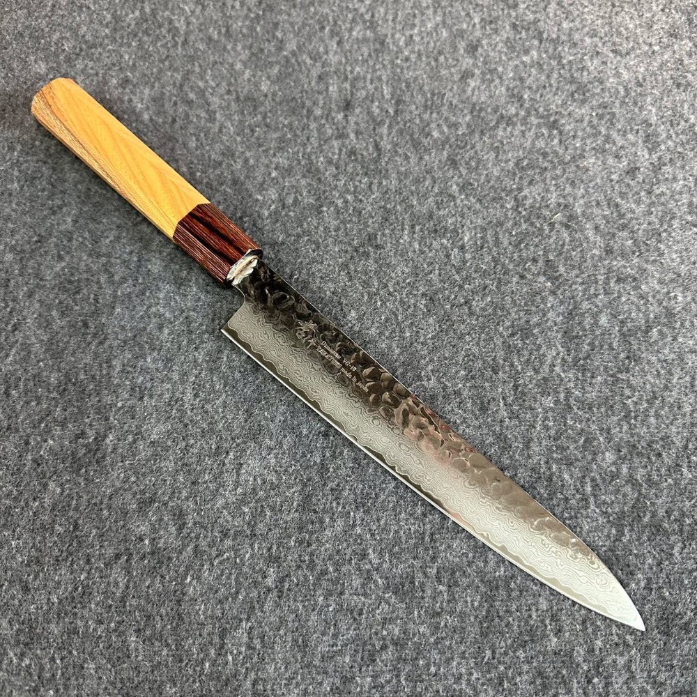 台中菜刀王 堺孝行 VG10 33層大馬士革紋 多用途小刀 180mm～-細節圖3