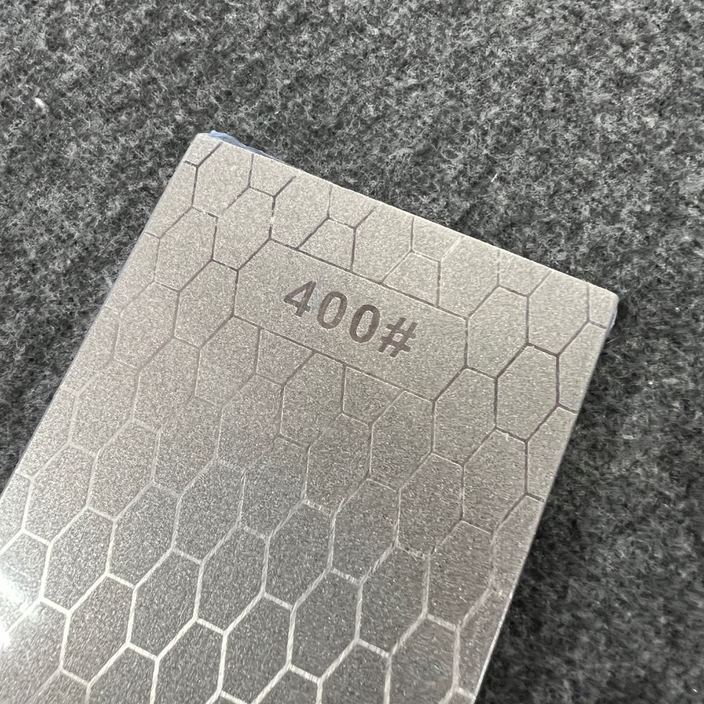 台中菜刀王 雙面鑽石砥 金鋼石砥   超硬磨刀石   整平石   #400/#1000 雙面鑽石砥～超取免運～-細節圖3