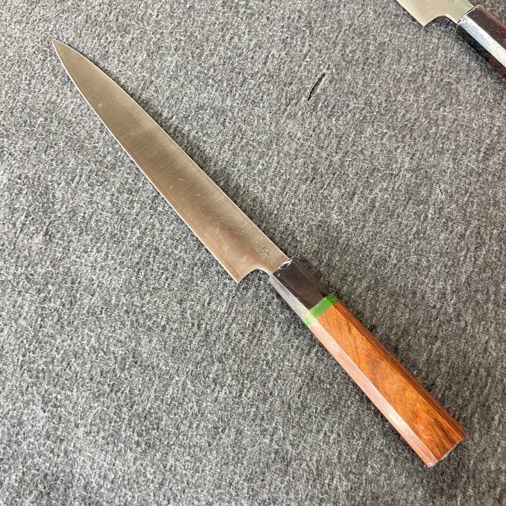 台中菜刀王 佑成 ZDP189 3層 筋引 細身 萬用刀 240mm-細節圖5