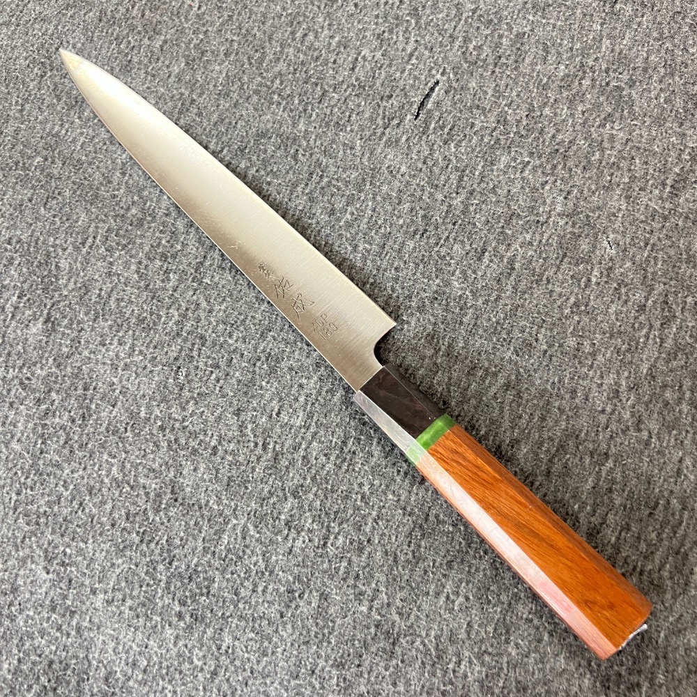 台中菜刀王 佑成 ZDP189 3層 筋引 細身 萬用刀 240mm-細節圖6