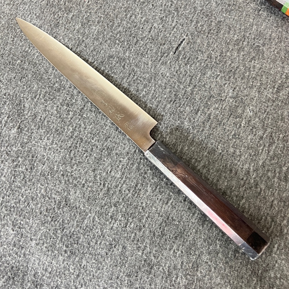 台中菜刀王 佑成 ZDP189 3層 筋引 細身 萬用刀 240mm-細節圖7