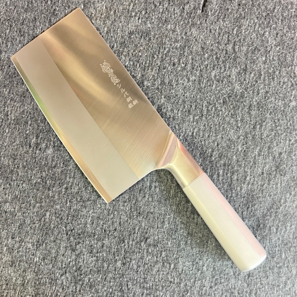 台中菜刀王～鐵八角 3號 （有刻度） 中式片刀 切菜 切肉 廚師刀 刀具 ～-細節圖2