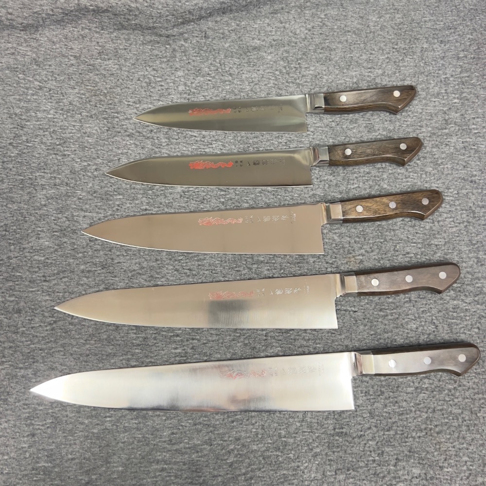 台中菜刀王 日本製造 一龍別作 牛刀 主廚刀 西餐刀 ～清倉價～-細節圖2