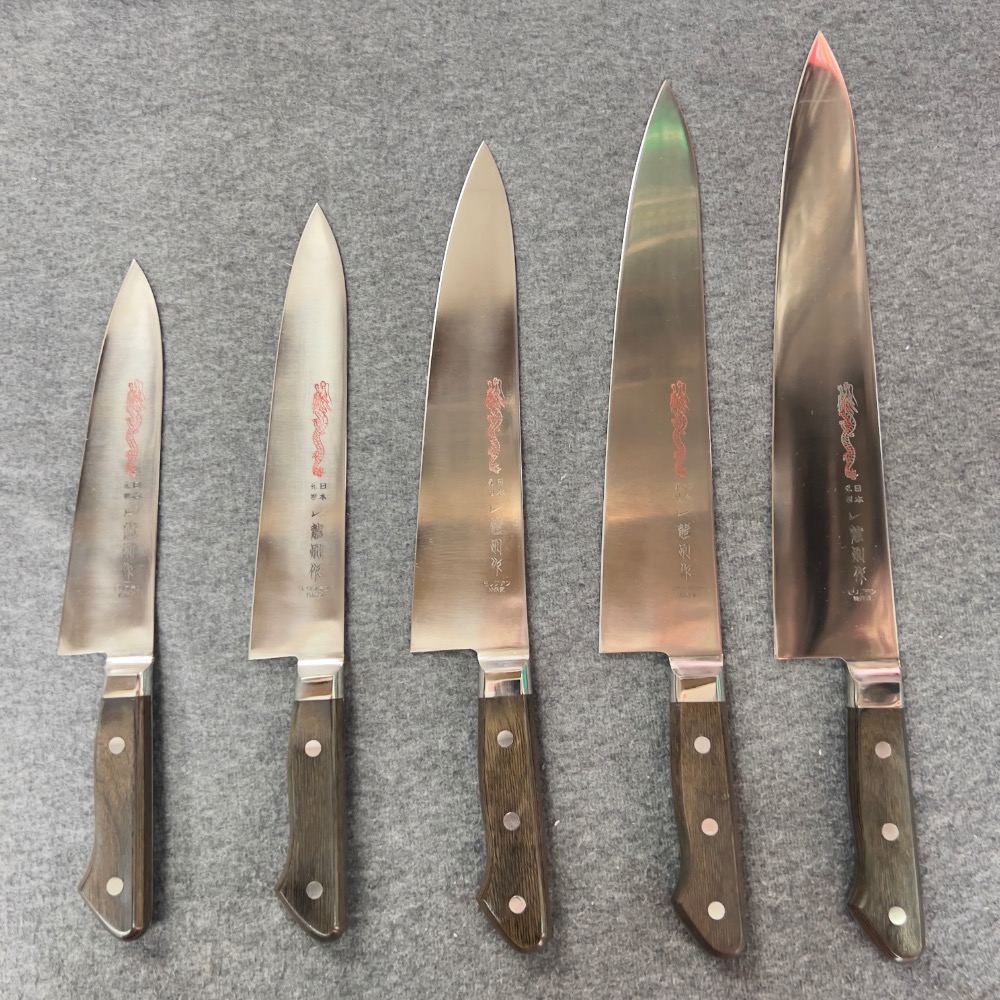 台中菜刀王 日本製造 一龍別作 牛刀 主廚刀 西餐刀 ～清倉價～-規格圖7