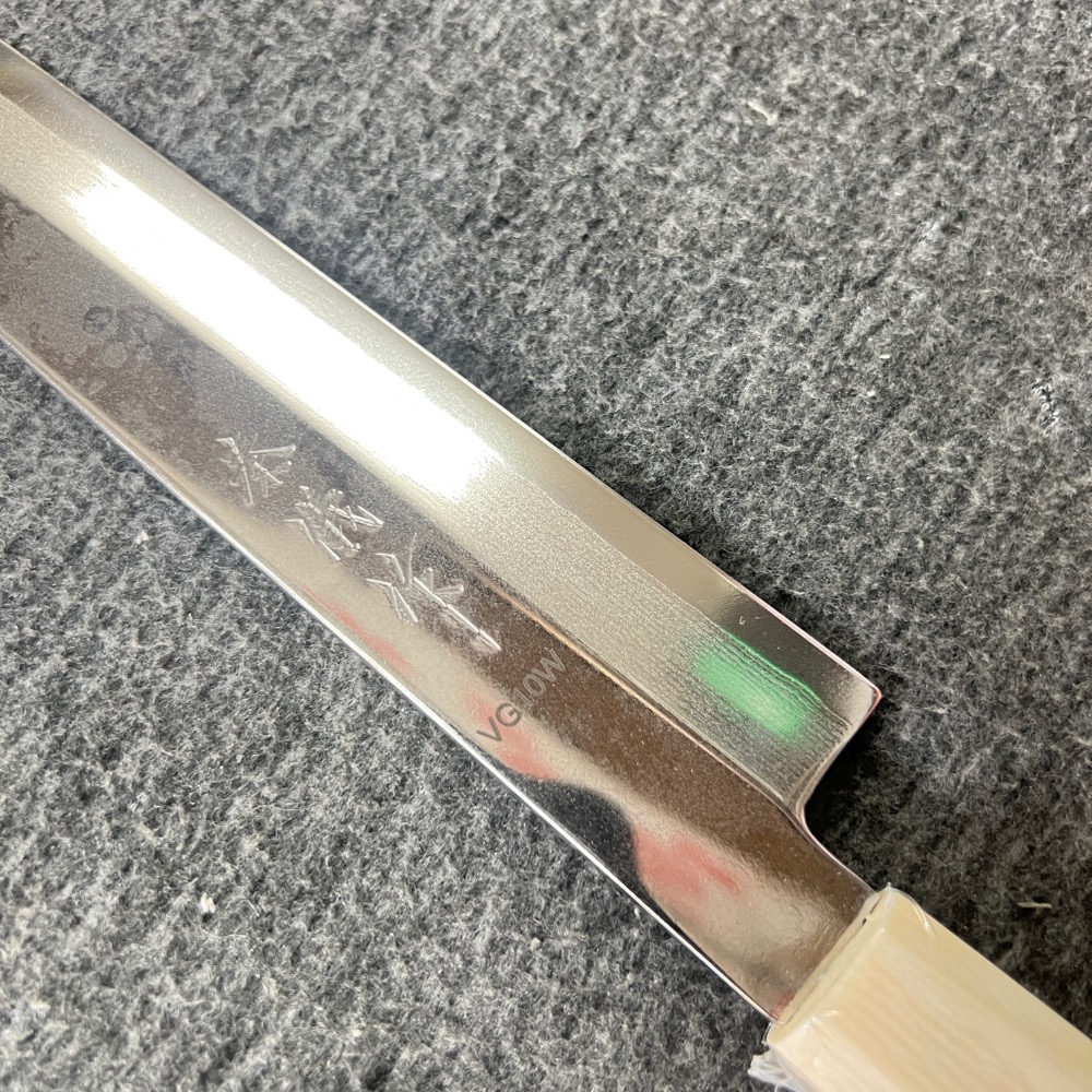 菜刀王出品 秦儀作VG-10 W 系列～二合層鍛 柳刃300mm-細節圖5