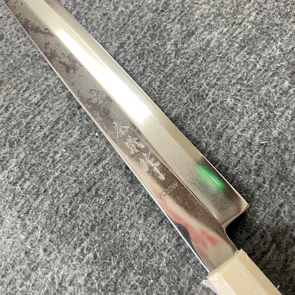 菜刀王出品 秦儀作VG-10 W 系列～二合層鍛 柳刃300mm-細節圖6