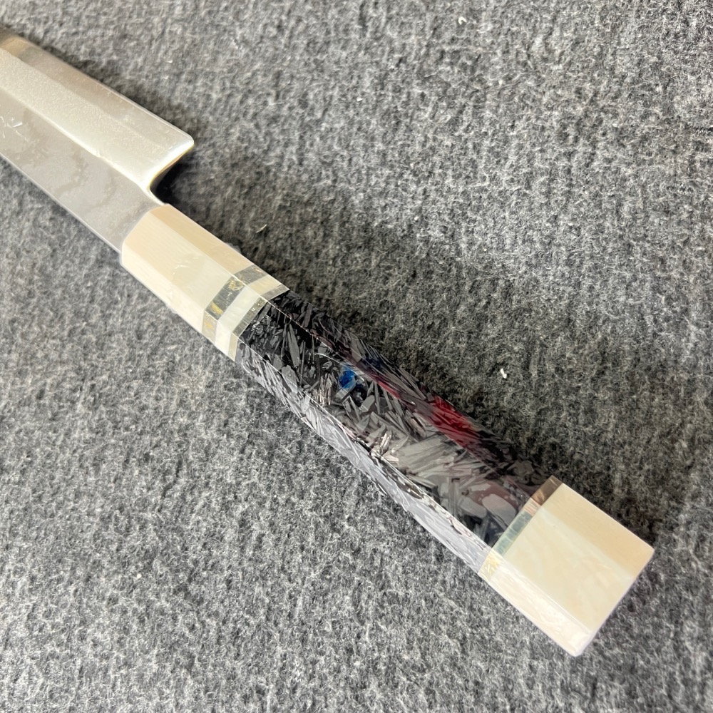 菜刀王出品 秦儀作VG10W 系列 二合層鍛 劍型柳刃300mm-細節圖3