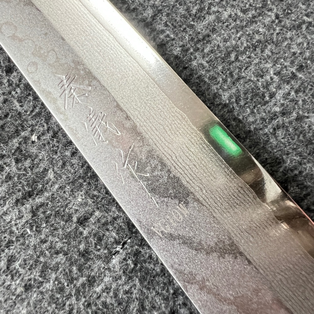 菜刀王出品 秦儀作VG-10 W 系列～二合層鍛 先丸300mm-細節圖5