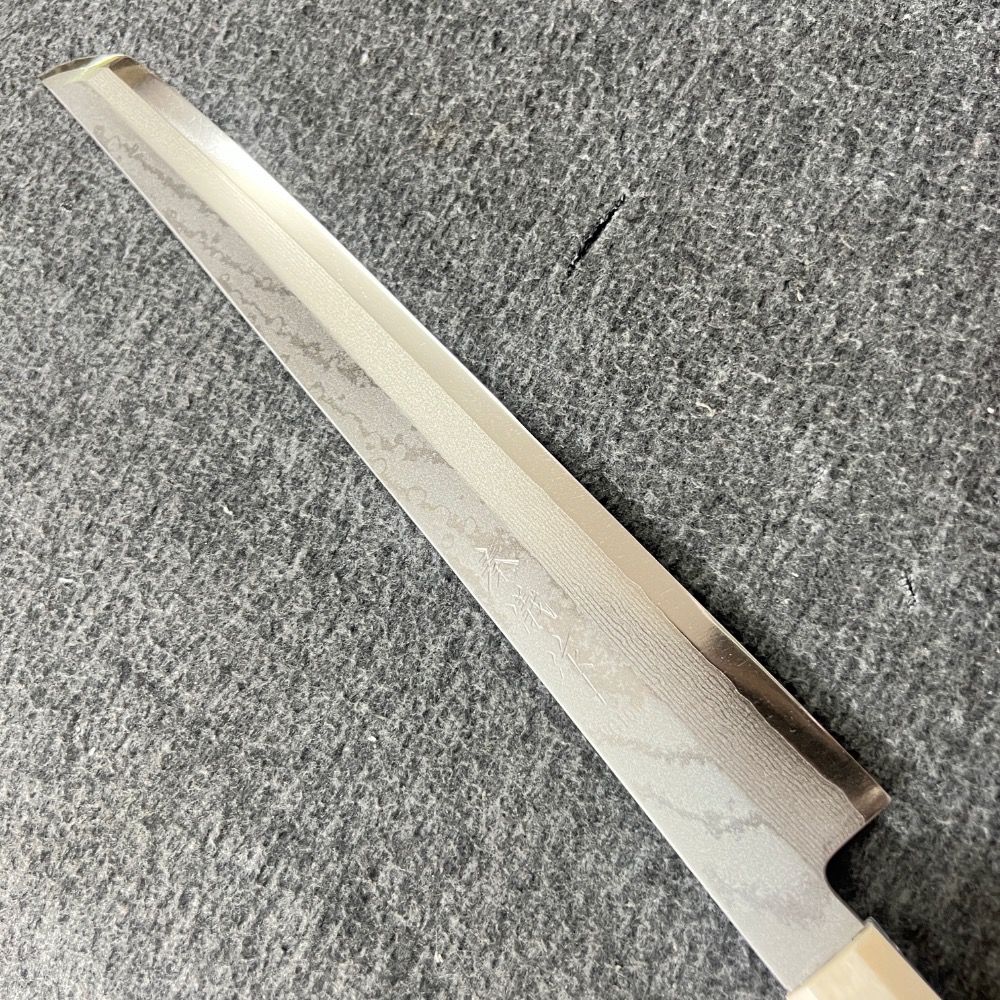 菜刀王出品 秦儀作VG-10 W 系列～二合層鍛 先丸300mm-細節圖2