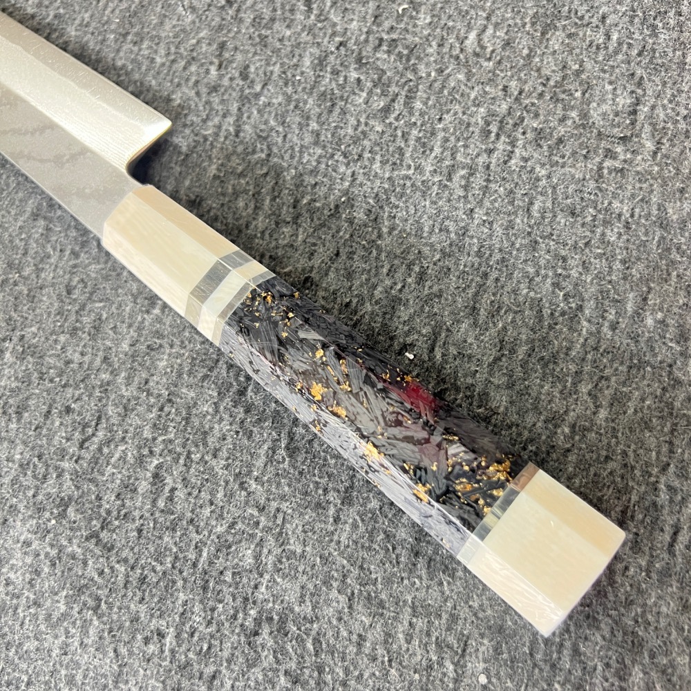 菜刀王出品 秦儀作VG-10 W 系列～二合層鍛 先丸300mm-細節圖3