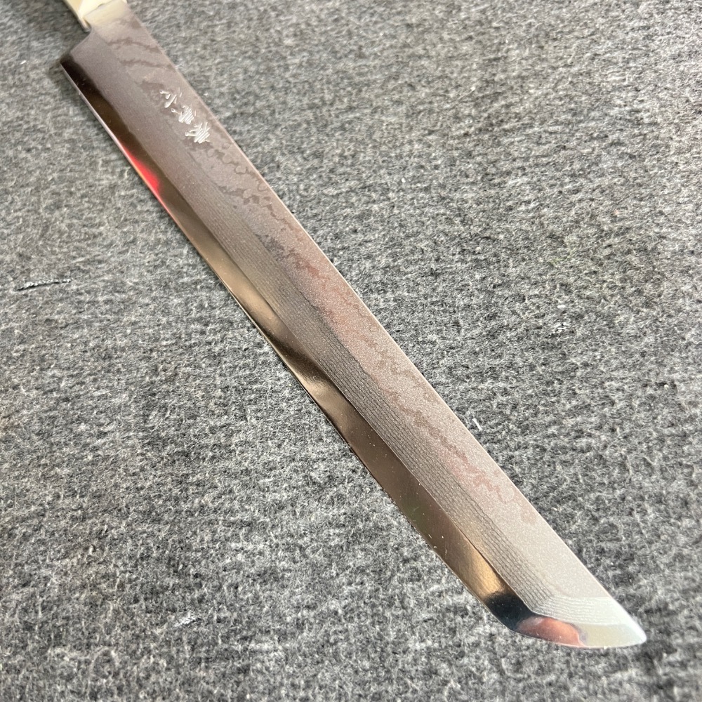 菜刀王出品 秦儀作VG-10 W 系列～二合層鍛 先丸300mm-細節圖4