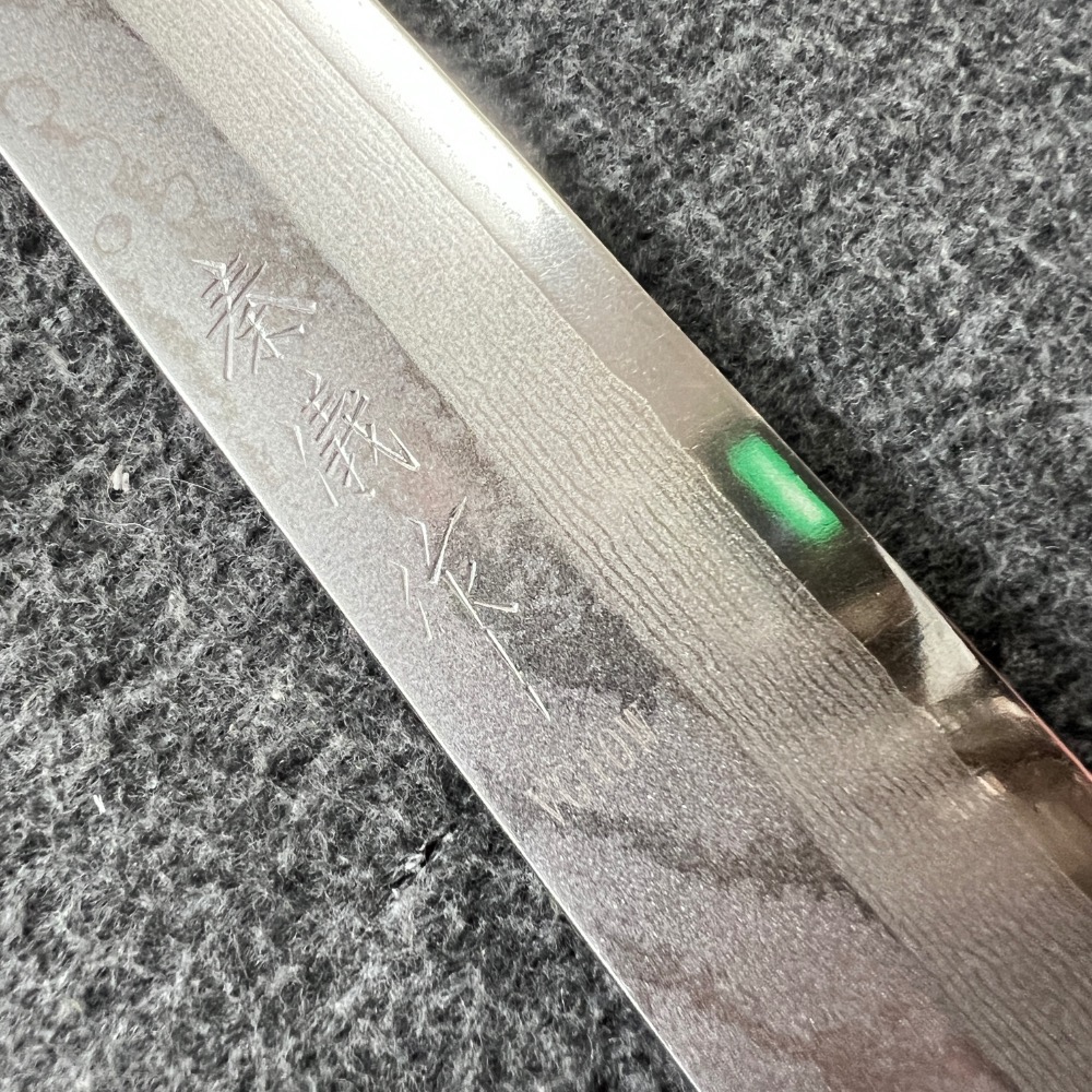 菜刀王出品 秦儀作VG-10 W 系列～二合層鍛 先丸300mm-細節圖5