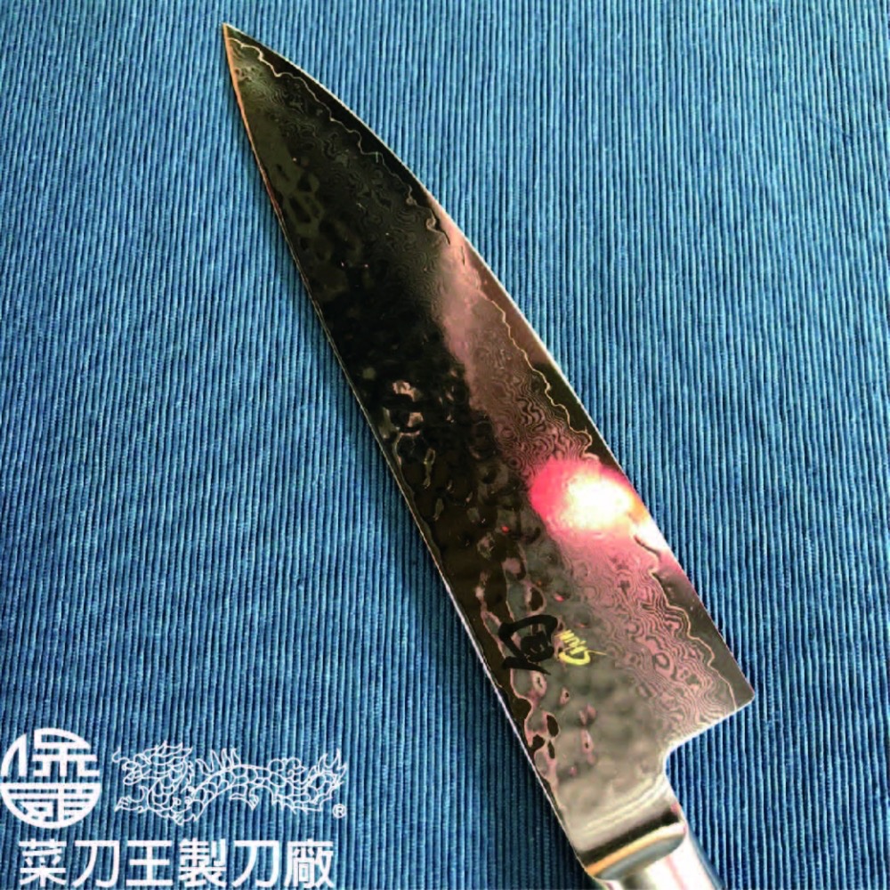 台中菜刀王 旬TDM-0706 槌紋 主廚刀-細節圖3