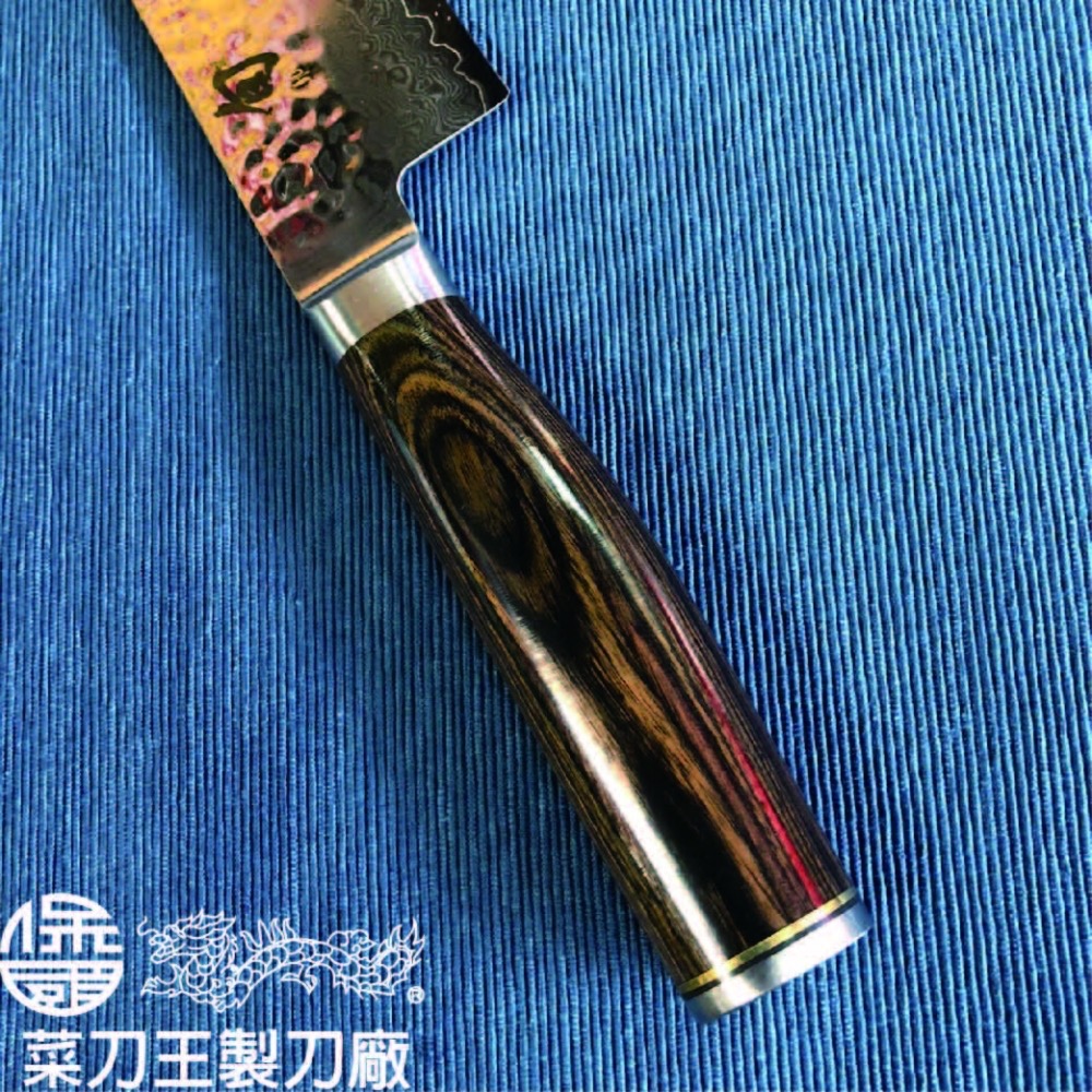 台中菜刀王 旬TDM-0706 槌紋 主廚刀-細節圖5
