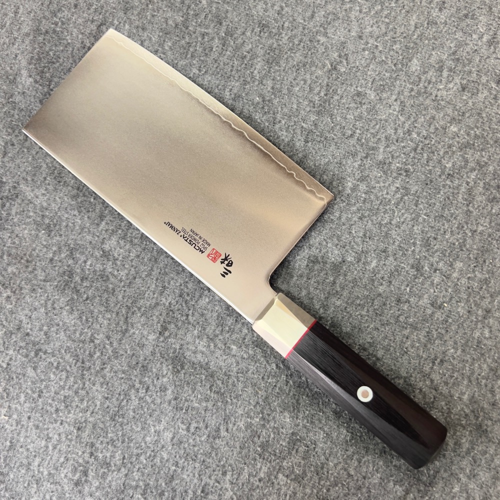 台中菜刀王 三昧 別誂 SPG 2 粉末鋼 中華包丁180mm-細節圖2