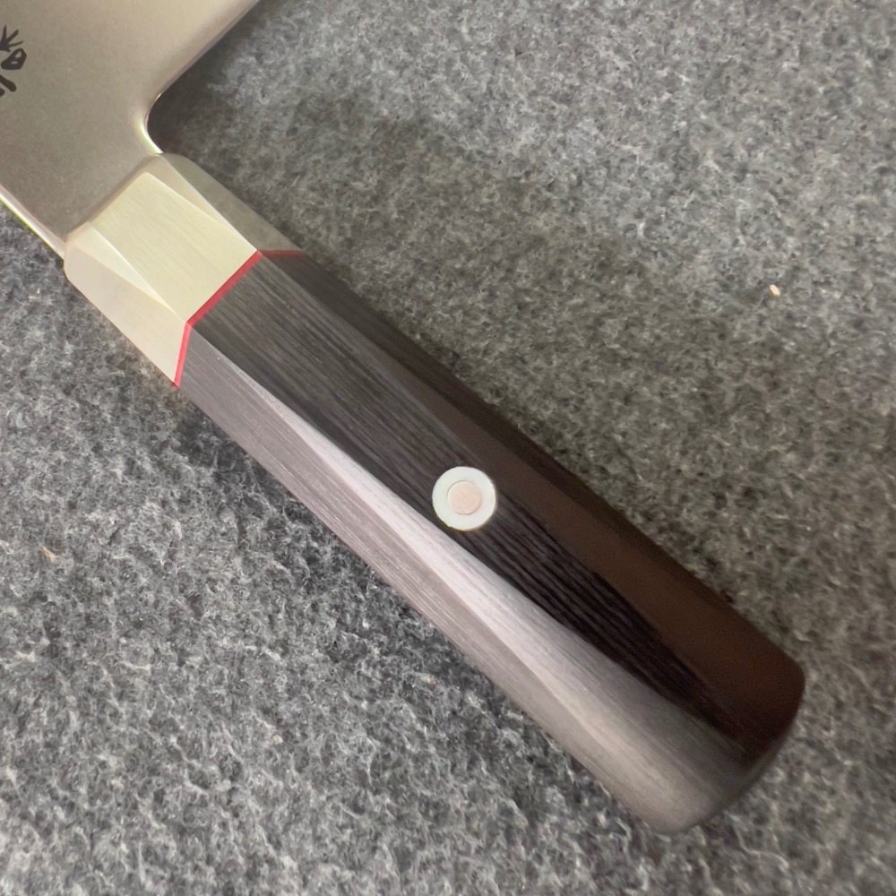 台中菜刀王 三昧 別誂 SPG 2 粉末鋼 中華包丁180mm-細節圖6