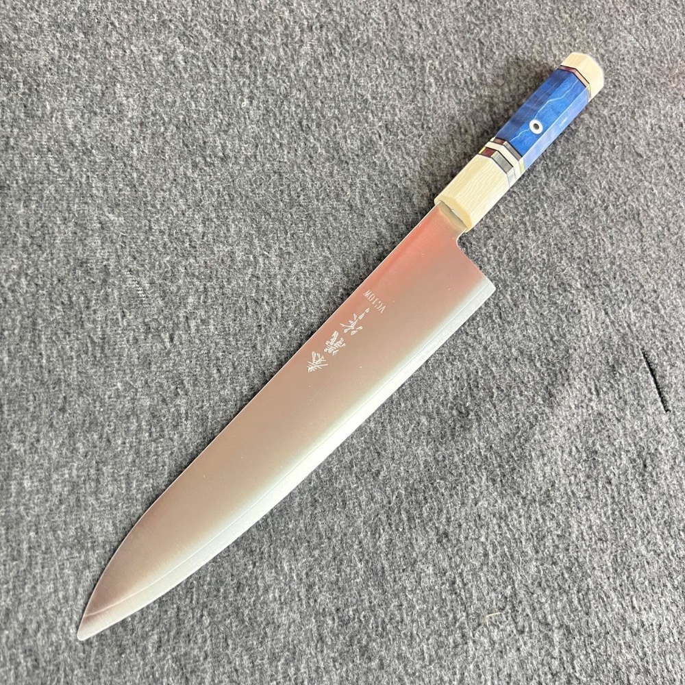 台中菜刀王 秦儀作日本武生VG-10 W系列｜和牛刀240mm-細節圖6
