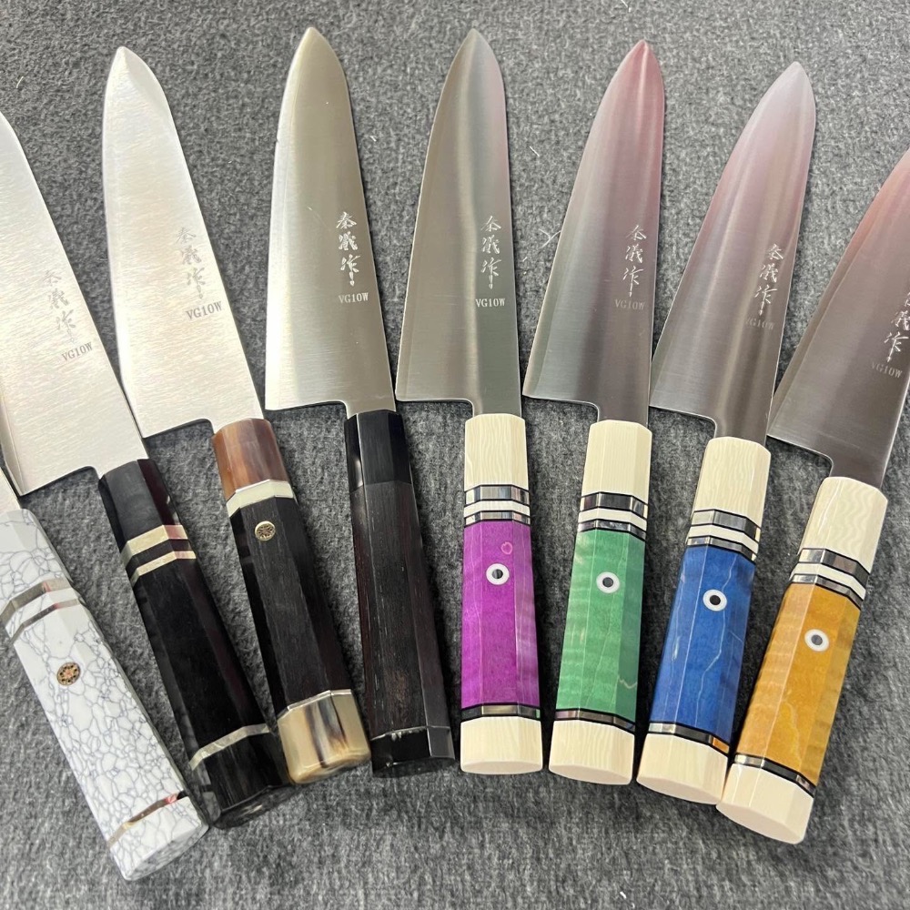 台中菜刀王 秦儀作日本武生VG10W系列｜和牛刀240mm-細節圖2