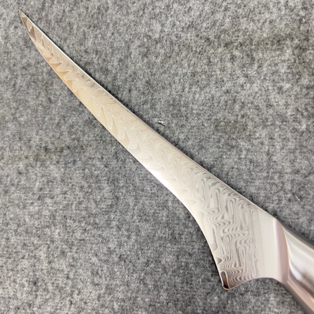 台中菜刀王  67層大馬士革 V10 魚刀 19cm-細節圖3