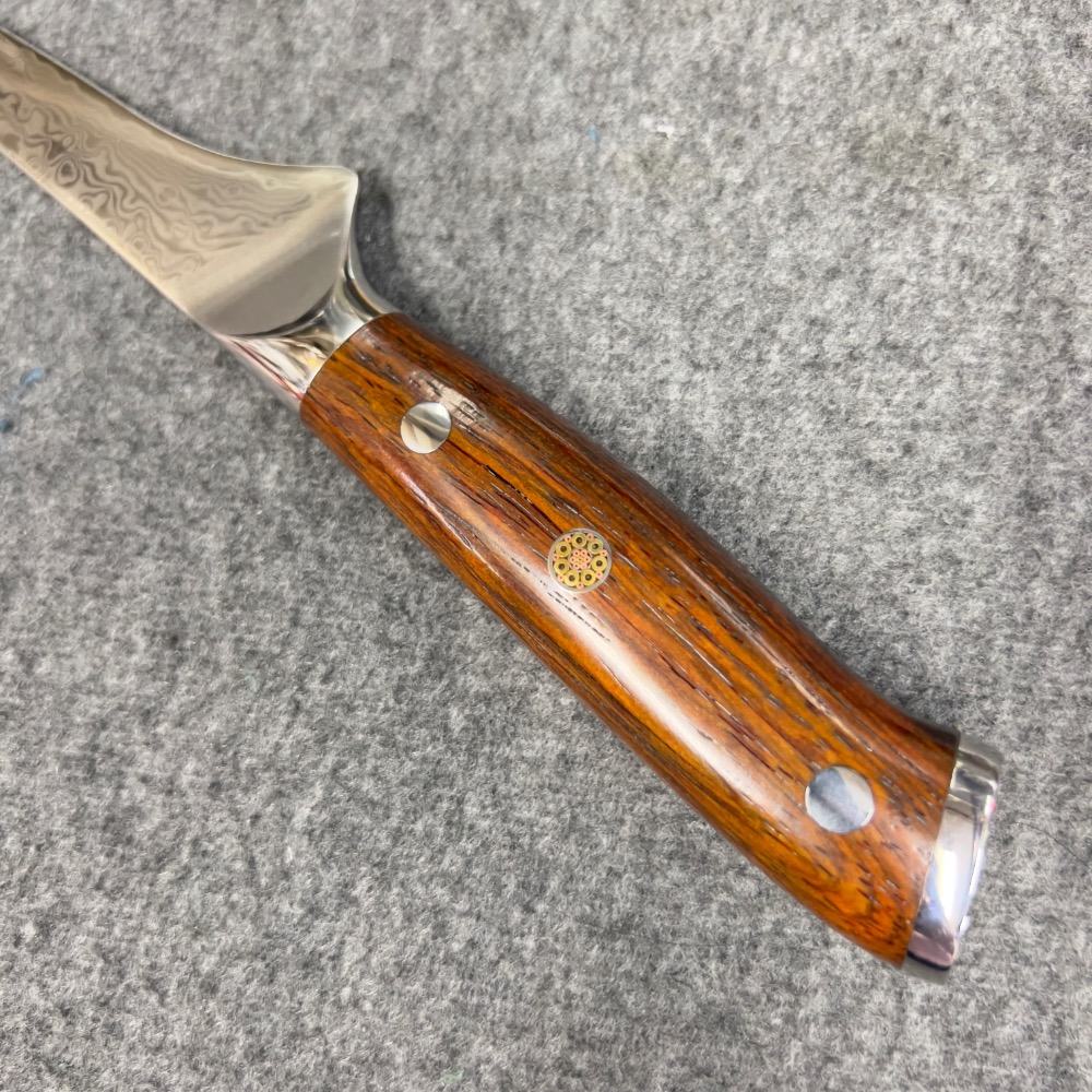 台中 菜刀王  67層大馬士革 V10 魚刀 18cm-細節圖4