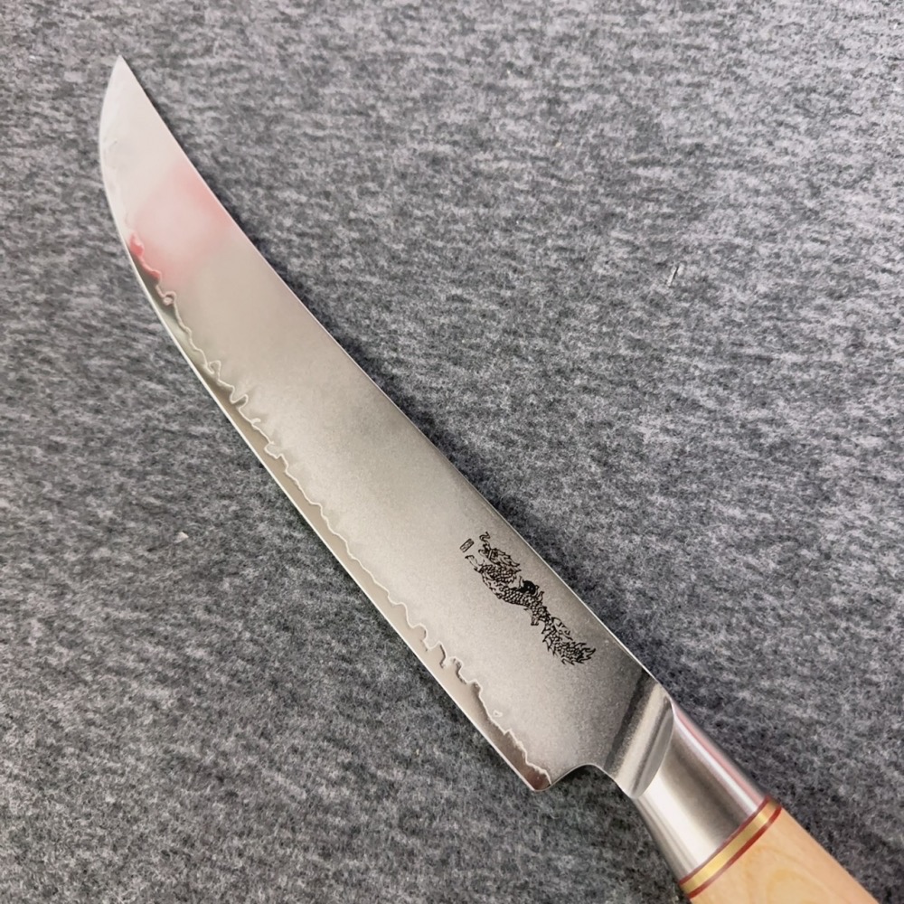 台中 菜刀王出品 鐵板刀叉組-彩柄（寬版）-規格圖6