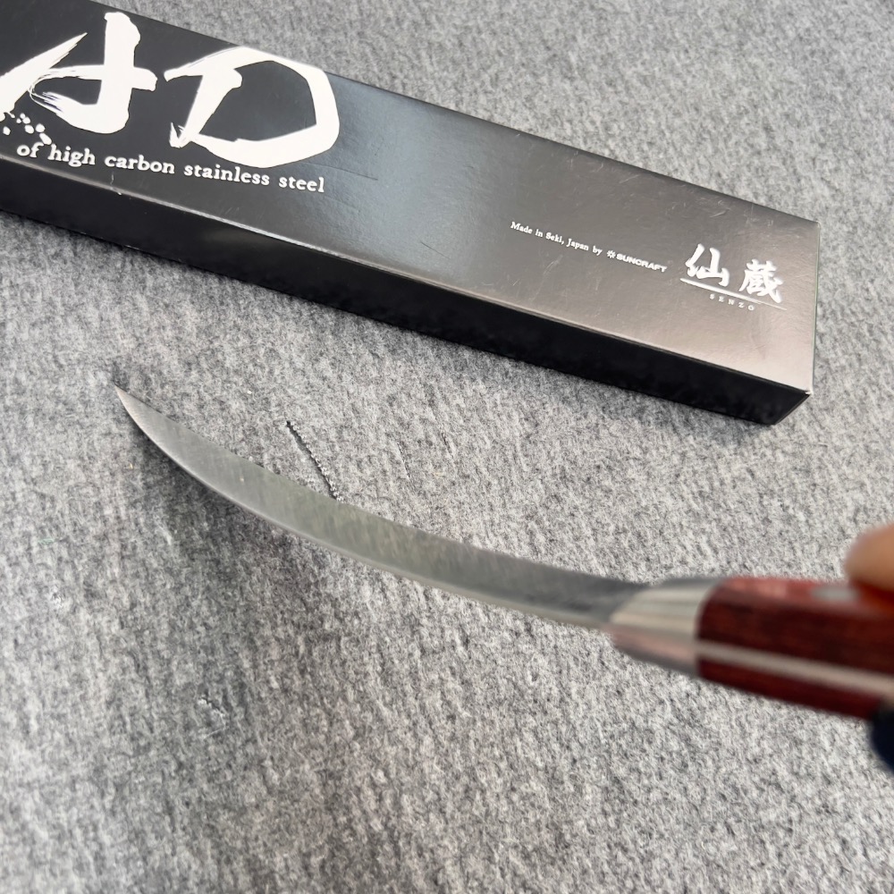 日本SENZO仙藏AS-10 野切片刀170mm~（有彈性）-細節圖6