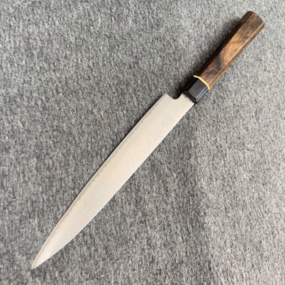 日本仙藏BD-07大馬士革33層VG10筋引.生魚片刀 210mm-細節圖2