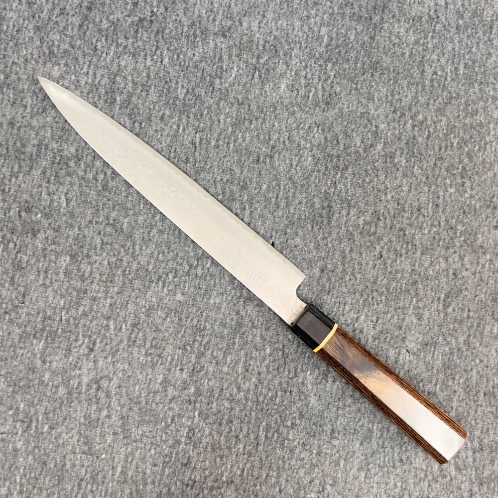 日本仙藏BD-07大馬士革33層VG10筋引.生魚片刀 210mm-細節圖3