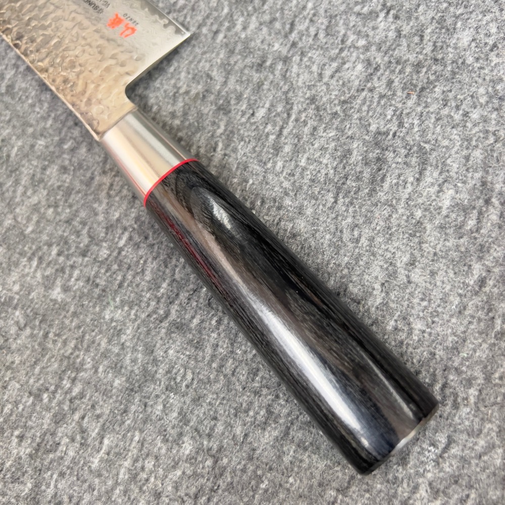 日本仙藏 牛刀 主廚刀 VG10鎚目33層20cm  24mm-細節圖5