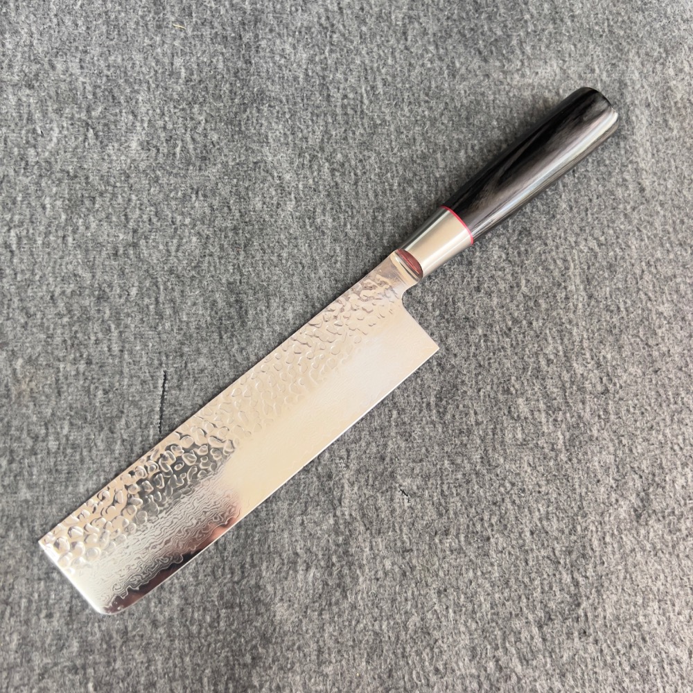 日本仙藏 SZ-15薄刃 菜切 蔬菜刀  主廚刀 VG10鎚目33層17cm-細節圖3