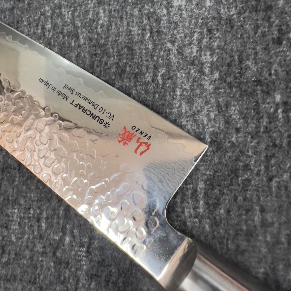 日本仙藏 SZ-15薄刃 菜切 蔬菜刀  主廚刀 VG10鎚目33層17cm-細節圖4