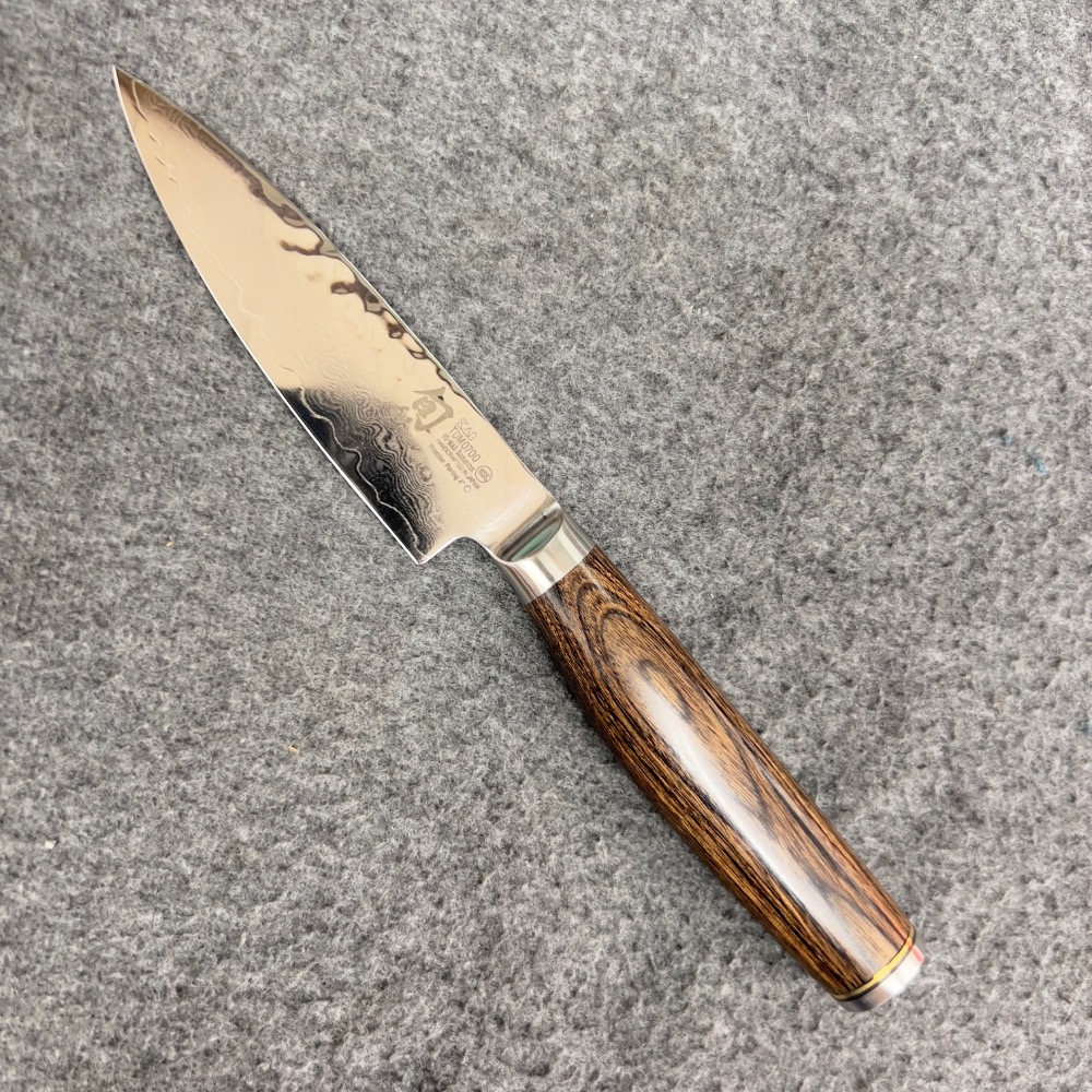 旬 TDM-0700 槌紋小刀 削皮刀 100mm-細節圖3