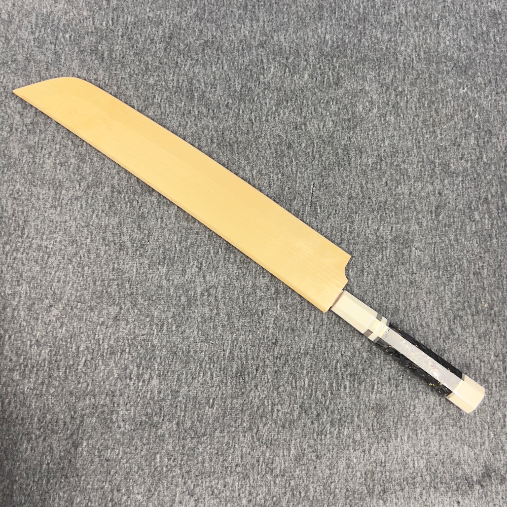 原木磁吸・先丸柳刃木鞘 300mm-細節圖4