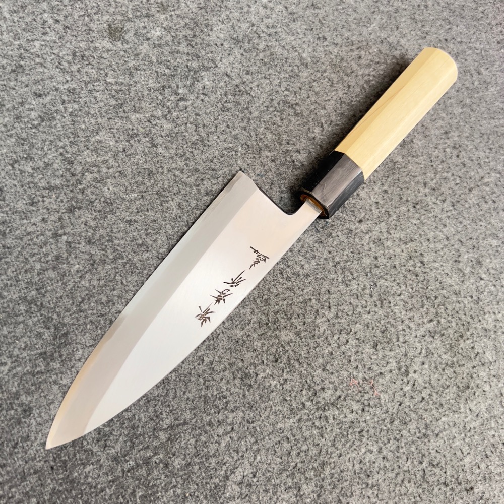 🇯🇵 堺孝行 銀三鋼 (不鏽）出刃 165mm 180mm-細節圖2