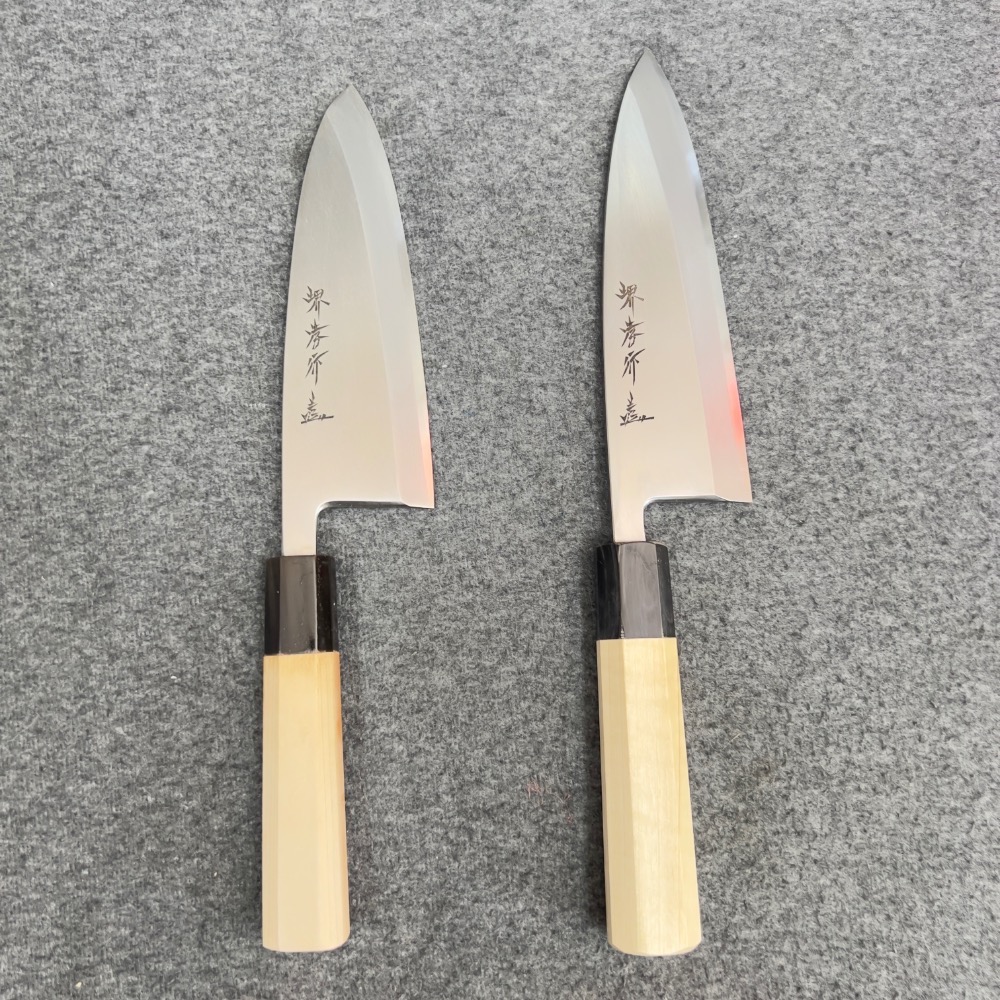 🇯🇵 堺孝行 銀三鋼 (不鏽）出刃 165mm 180mm-細節圖6
