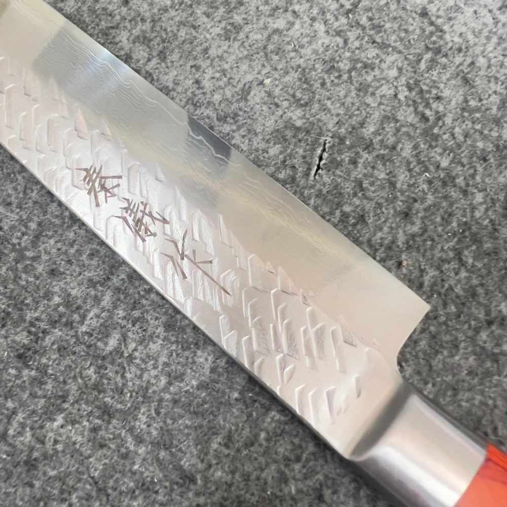 秦儀作 SLD層鍛 口金筋引240mm-細節圖2