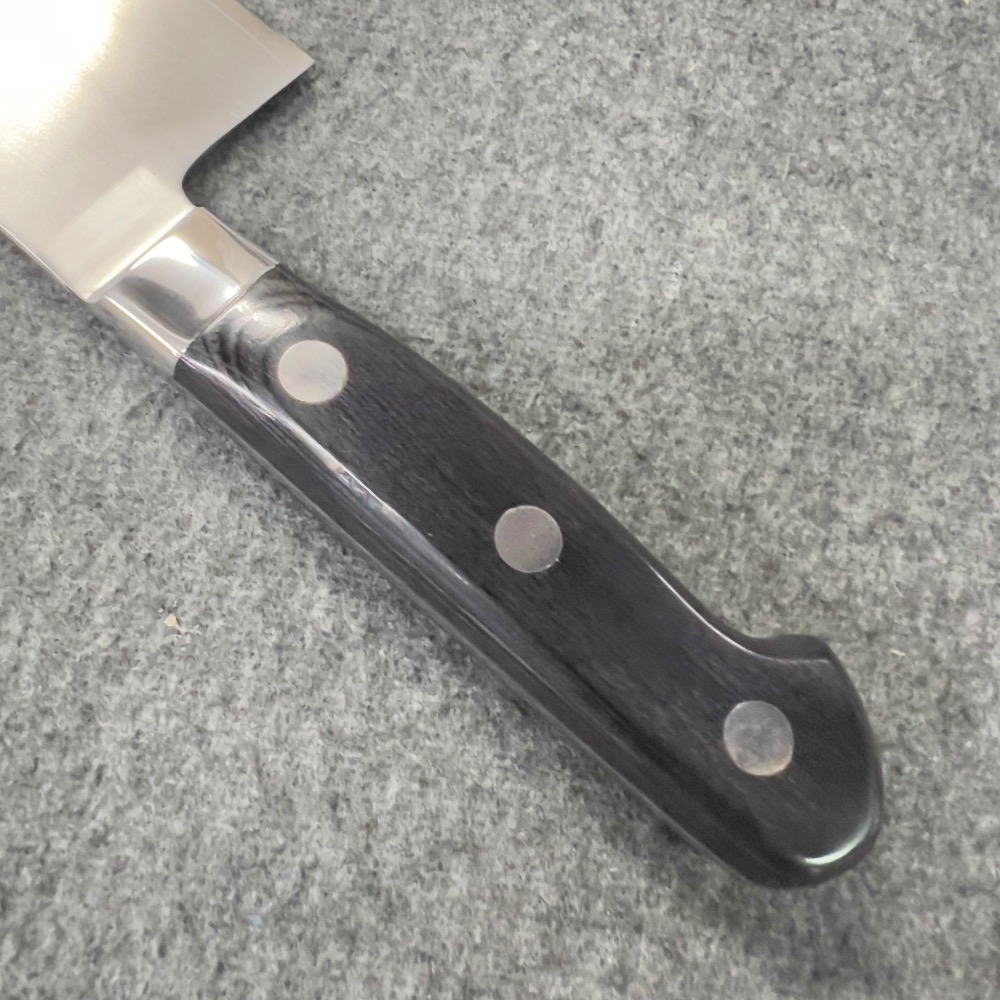 秦儀作口金柄洋式木柄牛刀300mm-細節圖4