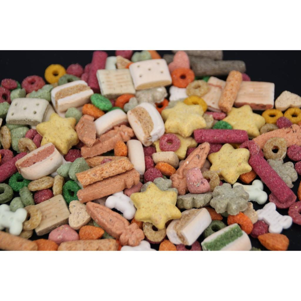 小動物 精選綜合磨牙餅80G 精選小動物磨牙點心 蜜袋鼯點心零食 松鼠 倉鼠 睡鼠 磨牙零食-細節圖2