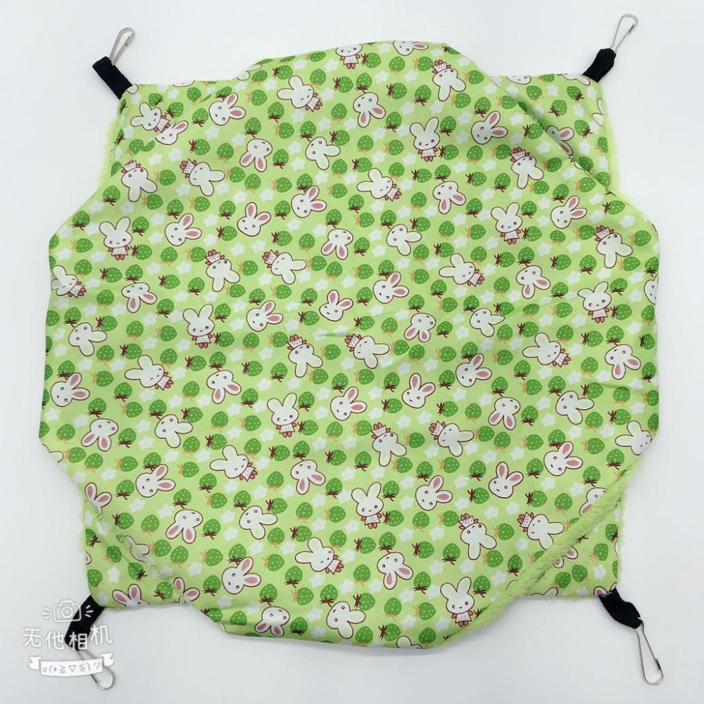 蜜袋鼯 松鼠 睡鼠雙面吊床-小寵物睡袋-寵物棉窩-保暖吊窩-可懸掛式掛睡籠睡窩-細節圖7