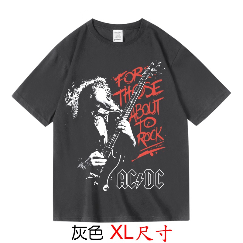 【AC/DC】【XL尺寸】短袖澳洲重金屬搖滾樂團T恤(現貨供應 下單後可以立即出貨)-規格圖2