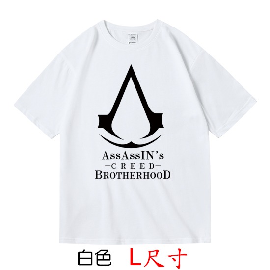 【刺客教條 Assassin＇s Creed】【L尺寸】短袖經典電玩遊戲電影系列T恤(現貨供應 下單後可以立即出貨)-規格圖2