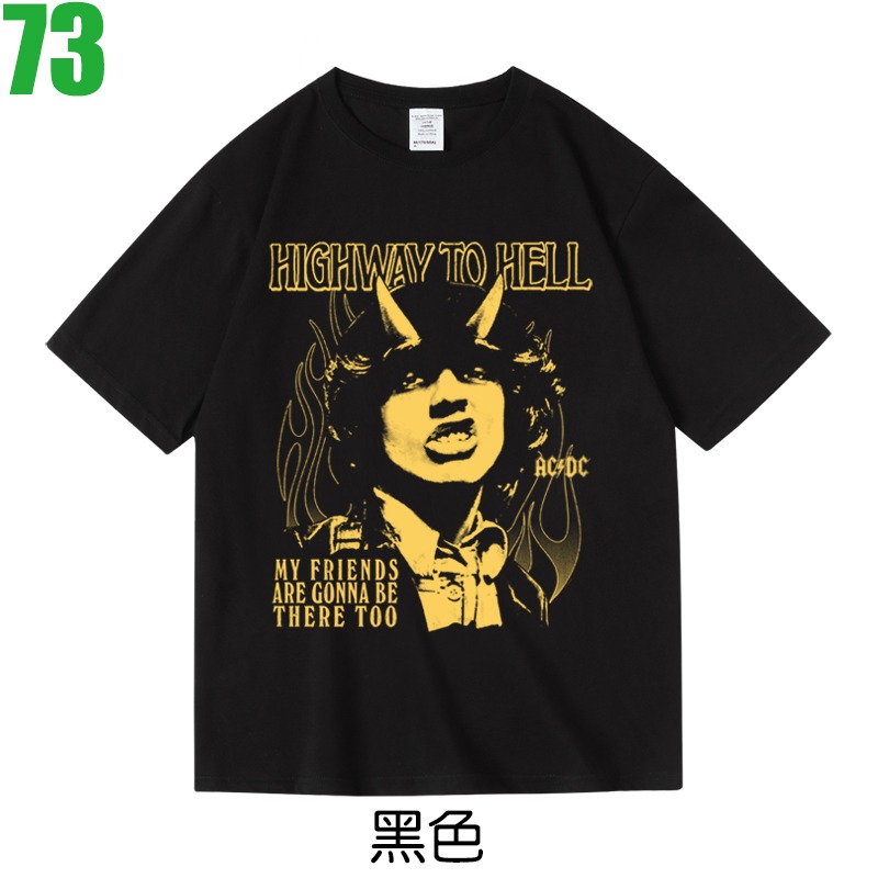 【AC/DC】短袖澳洲重金屬搖滾樂團T恤(共3種顏色可供選購) 新款上市購買多件多優惠!【賣場二十二】-規格圖3