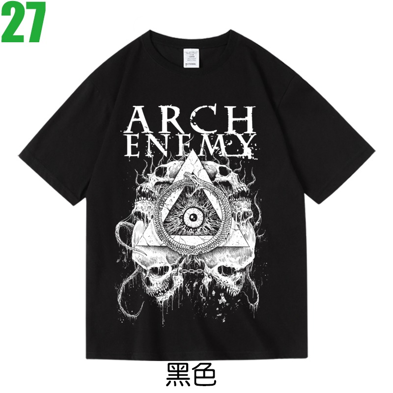 Arch Enemy【罪惡之神】短袖死亡重金屬搖滾樂團T恤(共3種顏色可供選購) 新款上市購買多件多優惠!【賣場九】-規格圖3