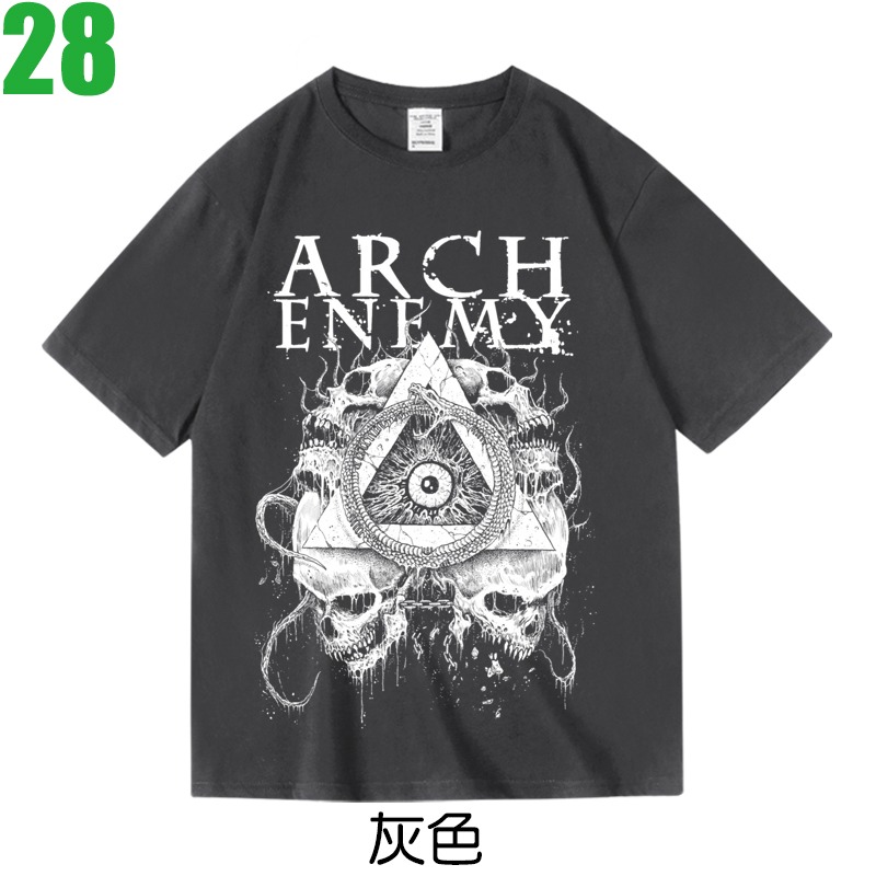 Arch Enemy【罪惡之神】短袖死亡重金屬搖滾樂團T恤(共3種顏色可供選購) 新款上市購買多件多優惠!【賣場九】-規格圖3